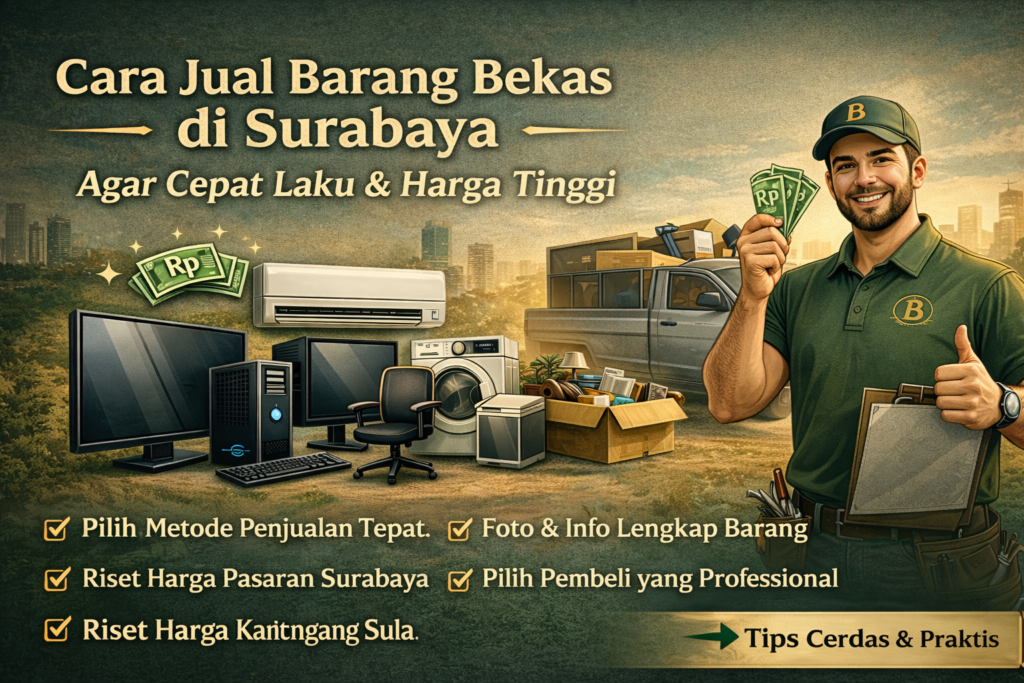 Cara Jual Barang Bekas Surabaya
